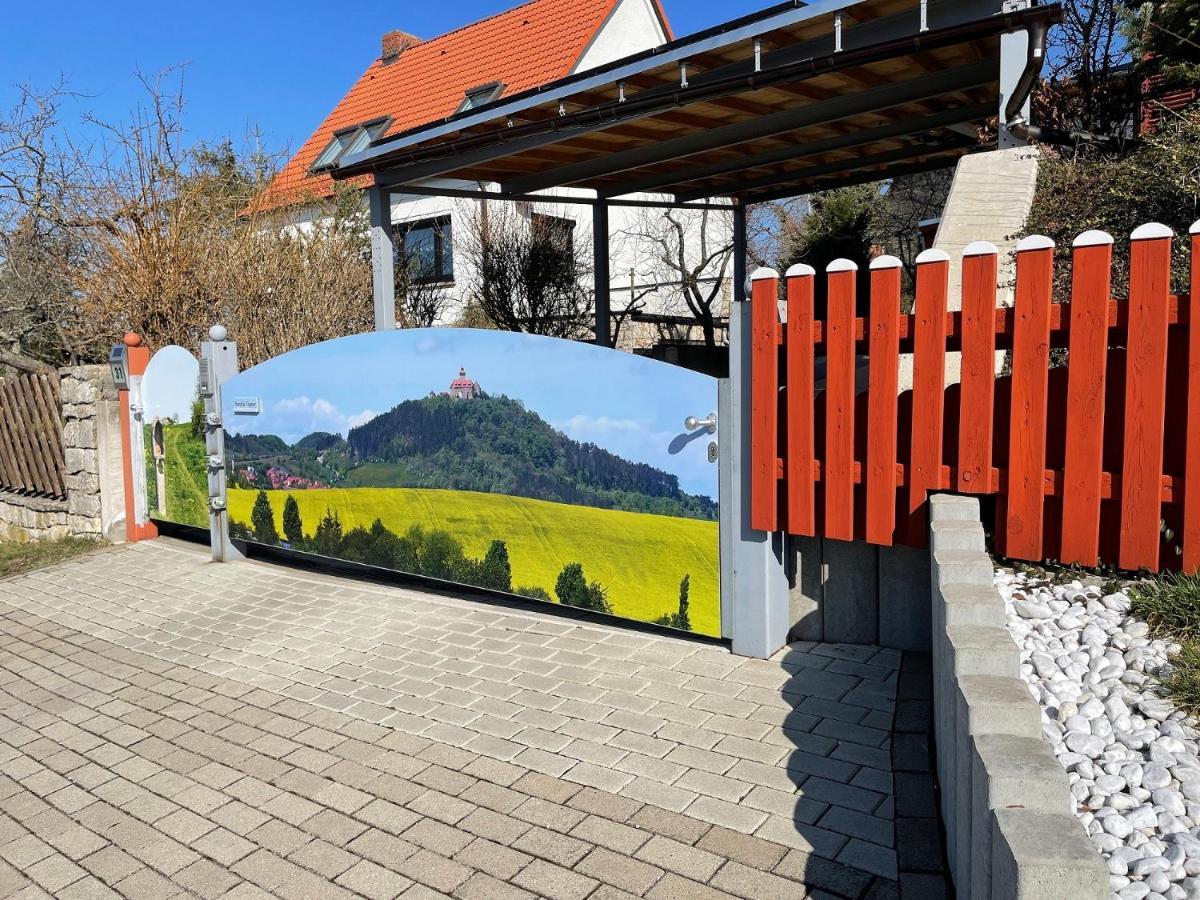 Ferienwohnung Zum Riesenloeffel Arnstadt Esterno foto