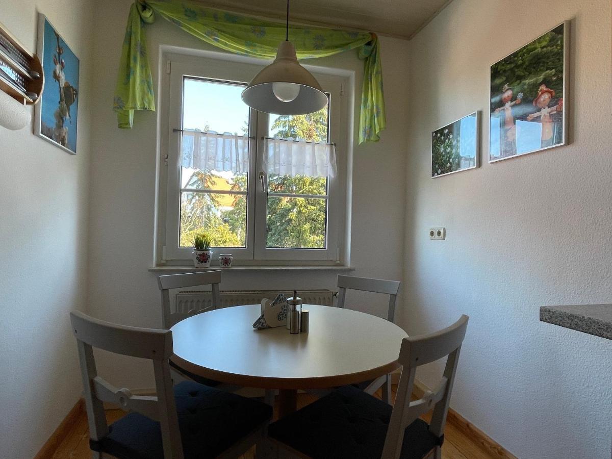 Ferienwohnung Zum Riesenloeffel Arnstadt Esterno foto